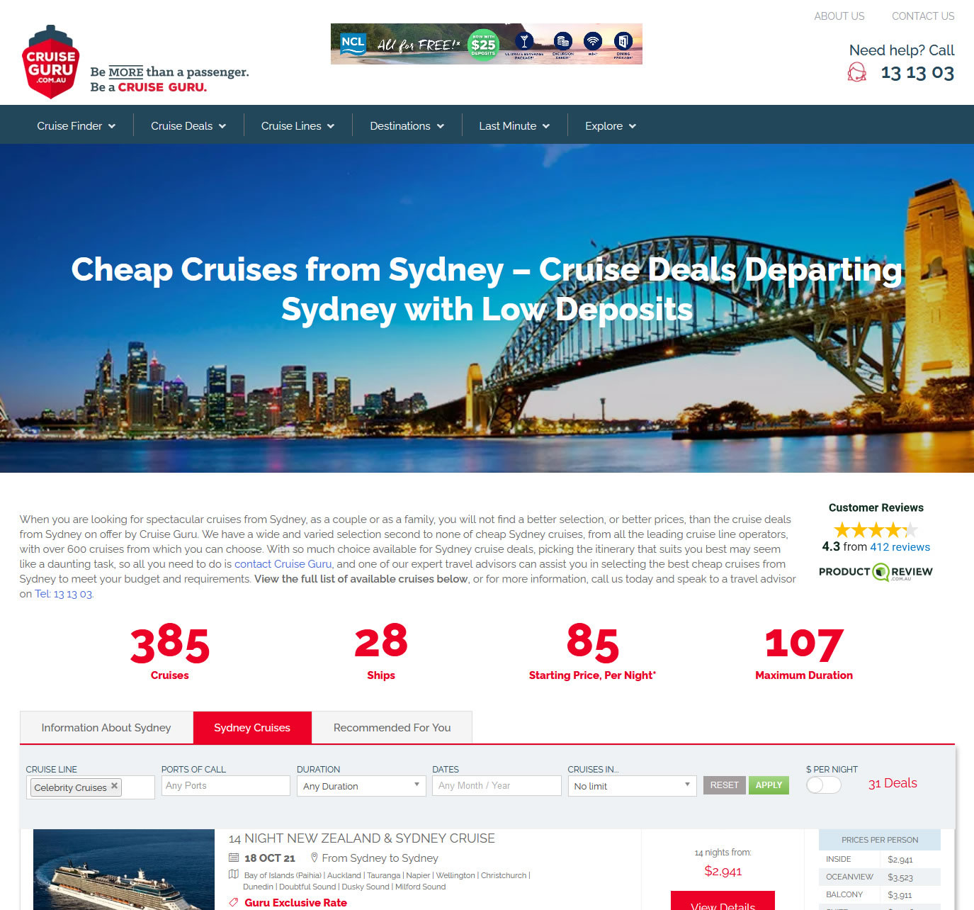 cruise guru australia